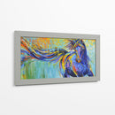 Caballo morado | Cuadro decorativo de Canvas Lab