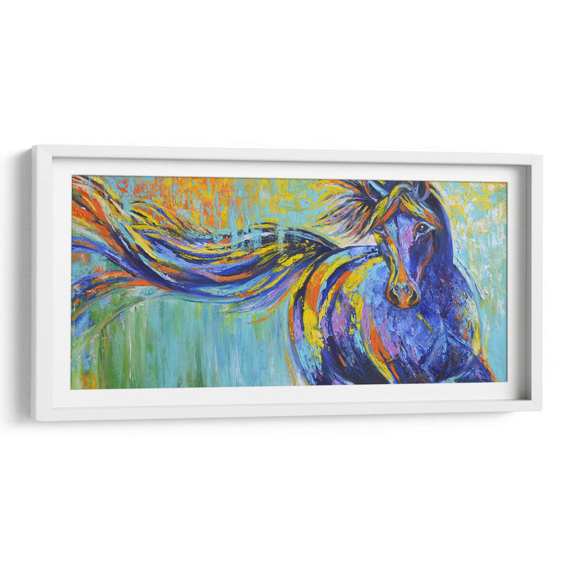 Caballo morado | Cuadro decorativo de Canvas Lab