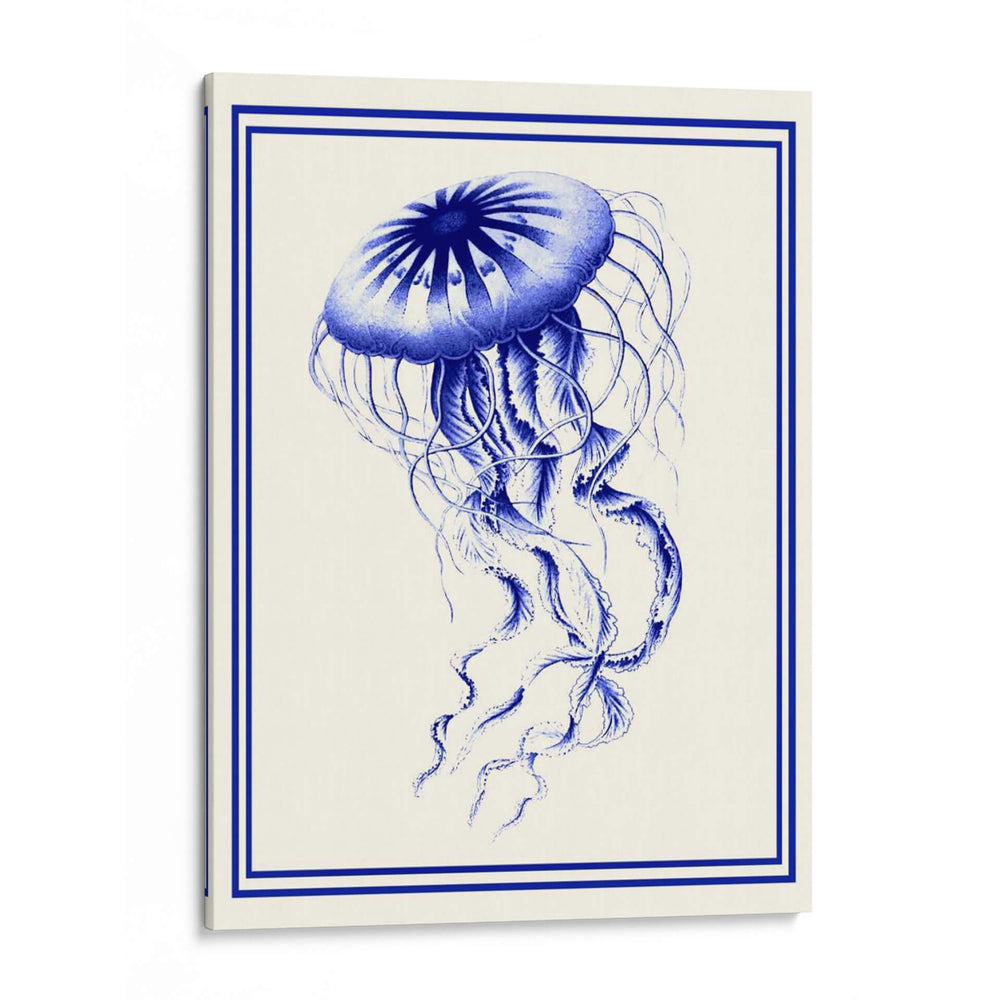 Azul Náutico Mixto En Crema C - Fab Funky | Cuadro decorativo de Canvas Lab