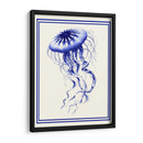 Azul Náutico Mixto En Crema C - Fab Funky | Cuadro decorativo de Canvas Lab