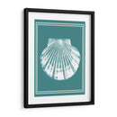 Blanco Náutico Mixto En Teal B - Fab Funky | Cuadro decorativo de Canvas Lab