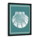 Blanco Náutico Mixto En Teal B - Fab Funky | Cuadro decorativo de Canvas Lab