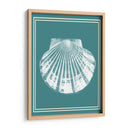 Blanco Náutico Mixto En Teal B - Fab Funky | Cuadro decorativo de Canvas Lab