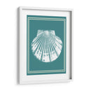 Blanco Náutico Mixto En Teal B - Fab Funky | Cuadro decorativo de Canvas Lab