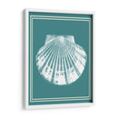 Blanco Náutico Mixto En Teal B - Fab Funky | Cuadro decorativo de Canvas Lab