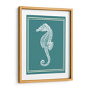 Blanco Náutico Mixto En Teal D - Fab Funky | Cuadro decorativo de Canvas Lab