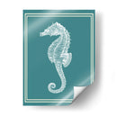 Blanco Náutico Mixto En Teal D - Fab Funky | Cuadro decorativo de Canvas Lab