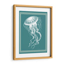 Blanco Náutico Mixto En Teal E - Fab Funky | Cuadro decorativo de Canvas Lab