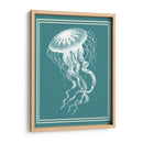 Blanco Náutico Mixto En Teal E - Fab Funky | Cuadro decorativo de Canvas Lab