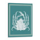 Blanco Náutico Mixto En Teal F - Fab Funky | Cuadro decorativo de Canvas Lab