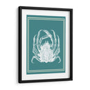 Blanco Náutico Mixto En Teal F - Fab Funky | Cuadro decorativo de Canvas Lab