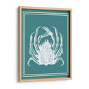 Blanco Náutico Mixto En Teal F - Fab Funky | Cuadro decorativo de Canvas Lab
