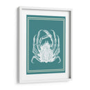 Blanco Náutico Mixto En Teal F - Fab Funky | Cuadro decorativo de Canvas Lab