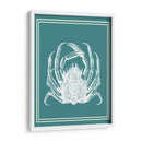 Blanco Náutico Mixto En Teal F - Fab Funky | Cuadro decorativo de Canvas Lab