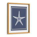 Blanco Náutico Mixto En Azul Indigo A - Fab Funky | Cuadro decorativo de Canvas Lab