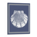 Blanco Náutico Mixto En Índigo Azul B - Fab Funky | Cuadro decorativo de Canvas Lab