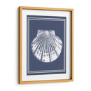 Blanco Náutico Mixto En Índigo Azul B - Fab Funky | Cuadro decorativo de Canvas Lab