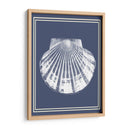 Blanco Náutico Mixto En Índigo Azul B - Fab Funky | Cuadro decorativo de Canvas Lab