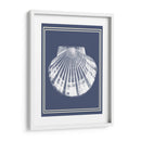 Blanco Náutico Mixto En Índigo Azul B - Fab Funky | Cuadro decorativo de Canvas Lab