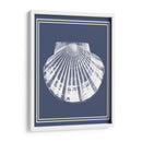 Blanco Náutico Mixto En Índigo Azul B - Fab Funky | Cuadro decorativo de Canvas Lab