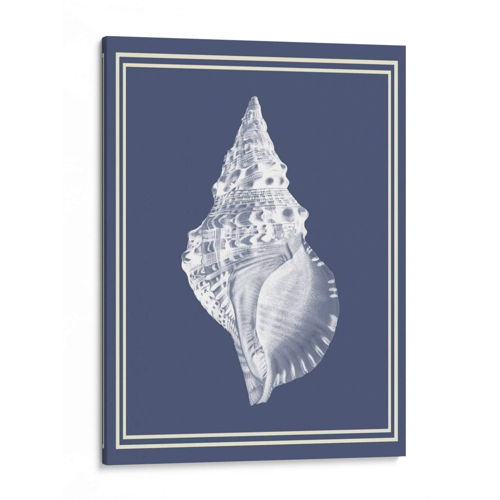 Blanco Náutico Mixto En Índigo Azul C - Fab Funky | Cuadro decorativo de Canvas Lab