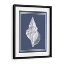 Blanco Náutico Mixto En Índigo Azul C - Fab Funky | Cuadro decorativo de Canvas Lab