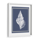 Blanco Náutico Mixto En Índigo Azul C - Fab Funky | Cuadro decorativo de Canvas Lab