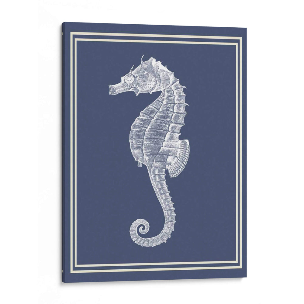 Blanco Náutico Mixto En Índigo Azul D - Fab Funky | Cuadro decorativo de Canvas Lab