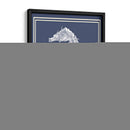 Blanco Náutico Mixto En Índigo Azul D - Fab Funky | Cuadro decorativo de Canvas Lab