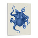 Octopus Azul En Crema D - Fab Funky | Cuadro decorativo de Canvas Lab