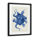 Octopus Azul En Crema D - Fab Funky | Cuadro decorativo de Canvas Lab
