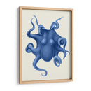 Octopus Azul En Crema D - Fab Funky | Cuadro decorativo de Canvas Lab