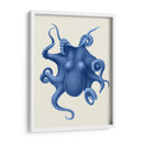 Octopus Azul En Crema D - Fab Funky | Cuadro decorativo de Canvas Lab