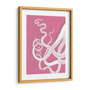 Octopus Blanco En Rosa B - Fab Funky | Cuadro decorativo de Canvas Lab