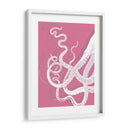 Octopus Blanco En Rosa B - Fab Funky | Cuadro decorativo de Canvas Lab