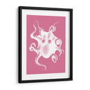 Octopus Blanco En Rosa C - Fab Funky | Cuadro decorativo de Canvas Lab