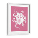 Octopus Blanco En Rosa C - Fab Funky | Cuadro decorativo de Canvas Lab