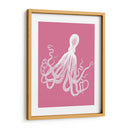 Octopus Blanco En Rosa D - Fab Funky | Cuadro decorativo de Canvas Lab