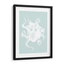 Pulpo Blanco En Seafoam D - Fab Funky | Cuadro decorativo de Canvas Lab