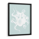 Pulpo Blanco En Seafoam D - Fab Funky | Cuadro decorativo de Canvas Lab