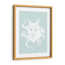Pulpo Blanco En Seafoam D - Fab Funky | Cuadro decorativo de Canvas Lab