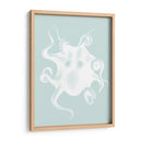 Pulpo Blanco En Seafoam D - Fab Funky | Cuadro decorativo de Canvas Lab