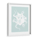 Pulpo Blanco En Seafoam D - Fab Funky | Cuadro decorativo de Canvas Lab