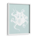 Pulpo Blanco En Seafoam D - Fab Funky | Cuadro decorativo de Canvas Lab