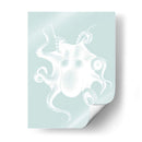 Pulpo Blanco En Seafoam D - Fab Funky | Cuadro decorativo de Canvas Lab