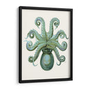 Octopos Turquesa Y Calamar C - Fab Funky | Cuadro decorativo de Canvas Lab