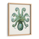 Octopos Turquesa Y Calamar C - Fab Funky | Cuadro decorativo de Canvas Lab