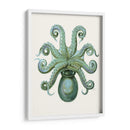 Octopos Turquesa Y Calamar C - Fab Funky | Cuadro decorativo de Canvas Lab