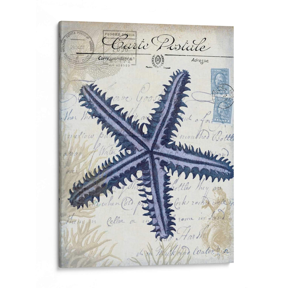 Postal De Playa Crema A - Fab Funky | Cuadro decorativo de Canvas Lab