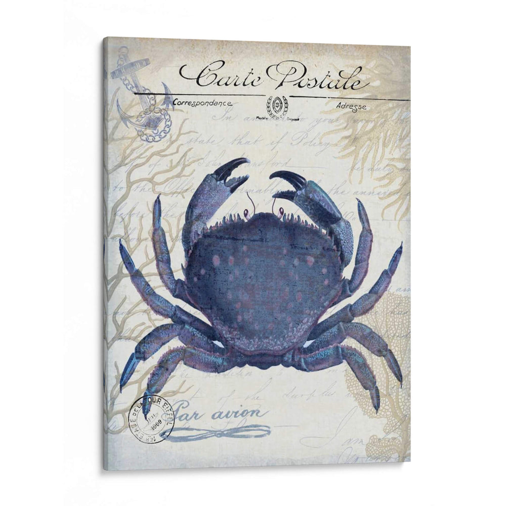 Postal De Playa Crema E - Fab Funky | Cuadro decorativo de Canvas Lab